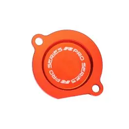 RFX Oliefilter Deksel Oranje KTM EXC250 2002-2006 EXC525 EXC-F450 2003-2007 EXC-F250 2007-2013 SX450 2003-2006 SXF250 2005-2012 SXF450 2007 Geld-Terug-Garantie