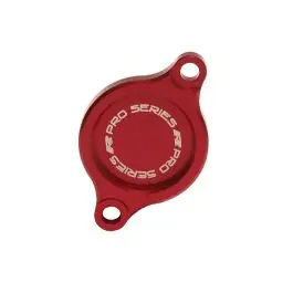 RFX Oliefilter Deksel Rood Suzuki RMZ450 2005-2026 RMZ250 2007-2026 Beste Prijs