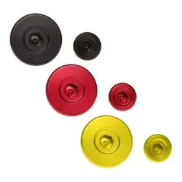 Handgemaakt RFX Pro Engine Timing Plugs Zwart Suzuki RMZ250 2007-2026 RMZ450 2005-2026